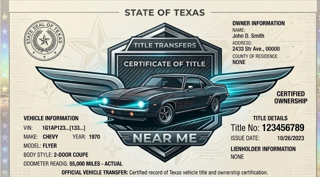 Title Transfers Near Me